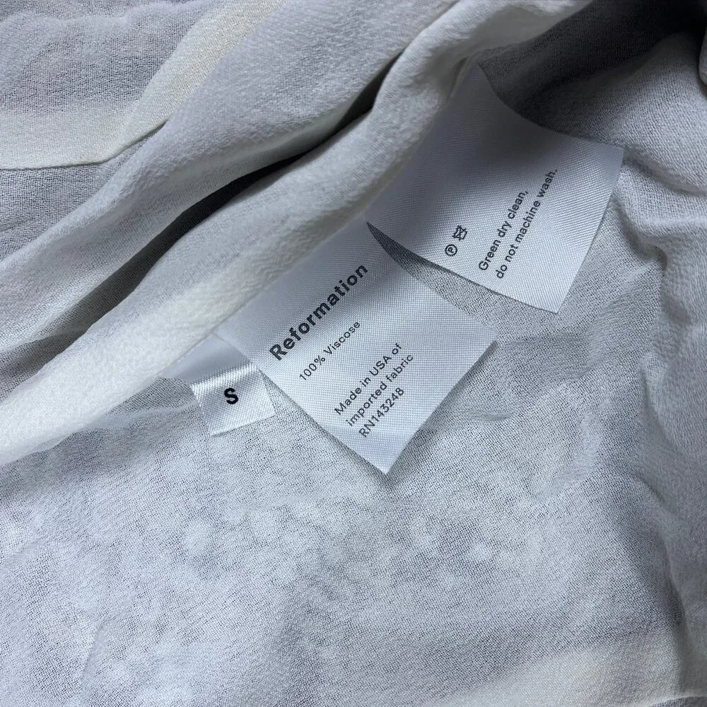 Reformation Dress Monica Wrap Snakeskin Animal Print Womens Small Lined Mini - Picture 2 of 6